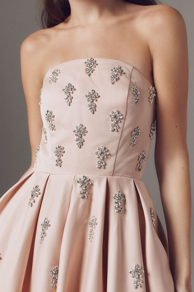 Mac Duggal Strapless Embellished A-Line Gown #2