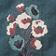 Blue Floral Stripe