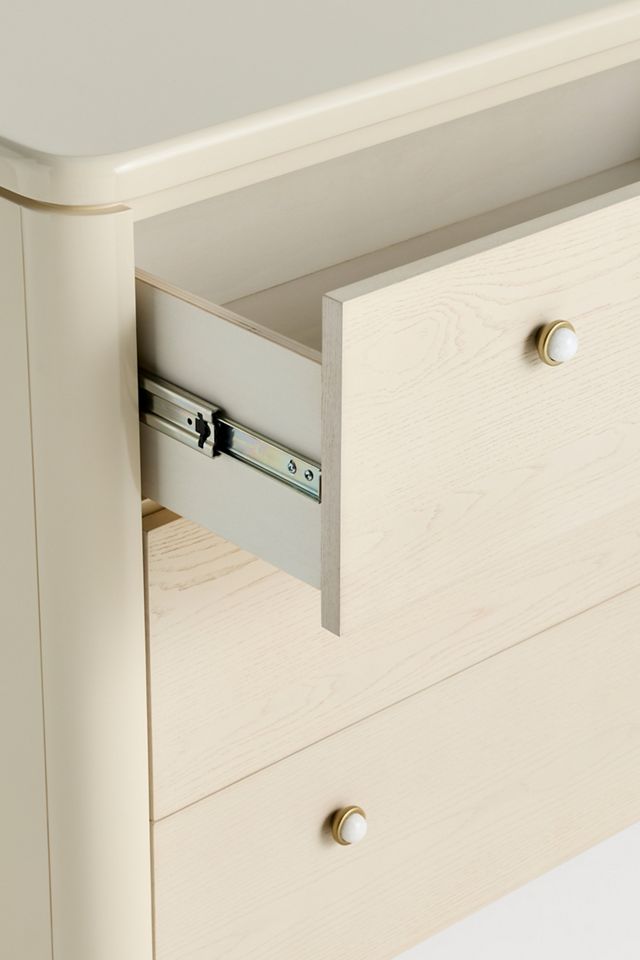 Tasha Lacquer Three-Drawer Dresser | AnthroHome