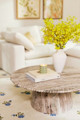 Lyla Round 42" Marble Coffee Table