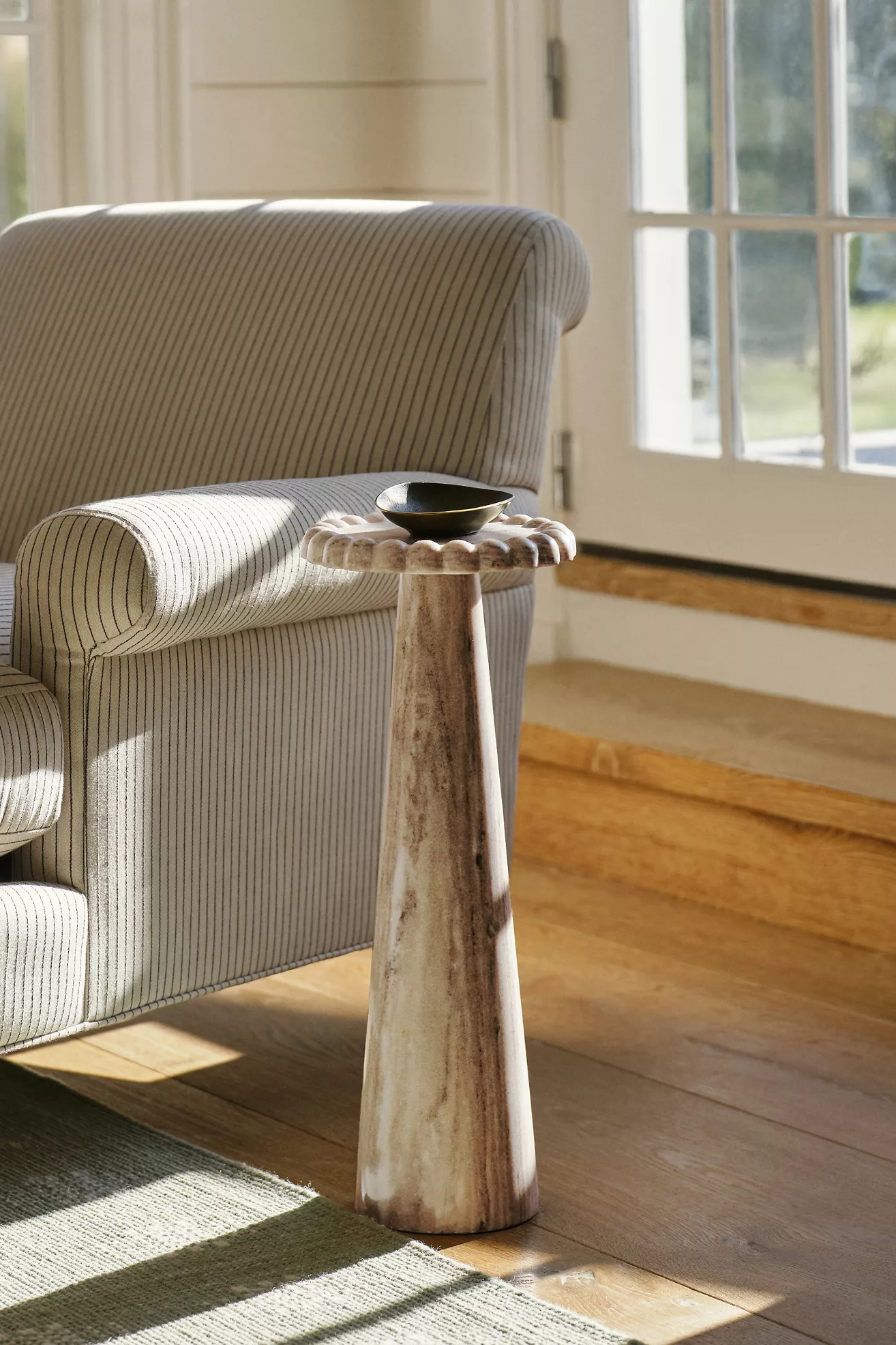Lyla Marble Drink Table