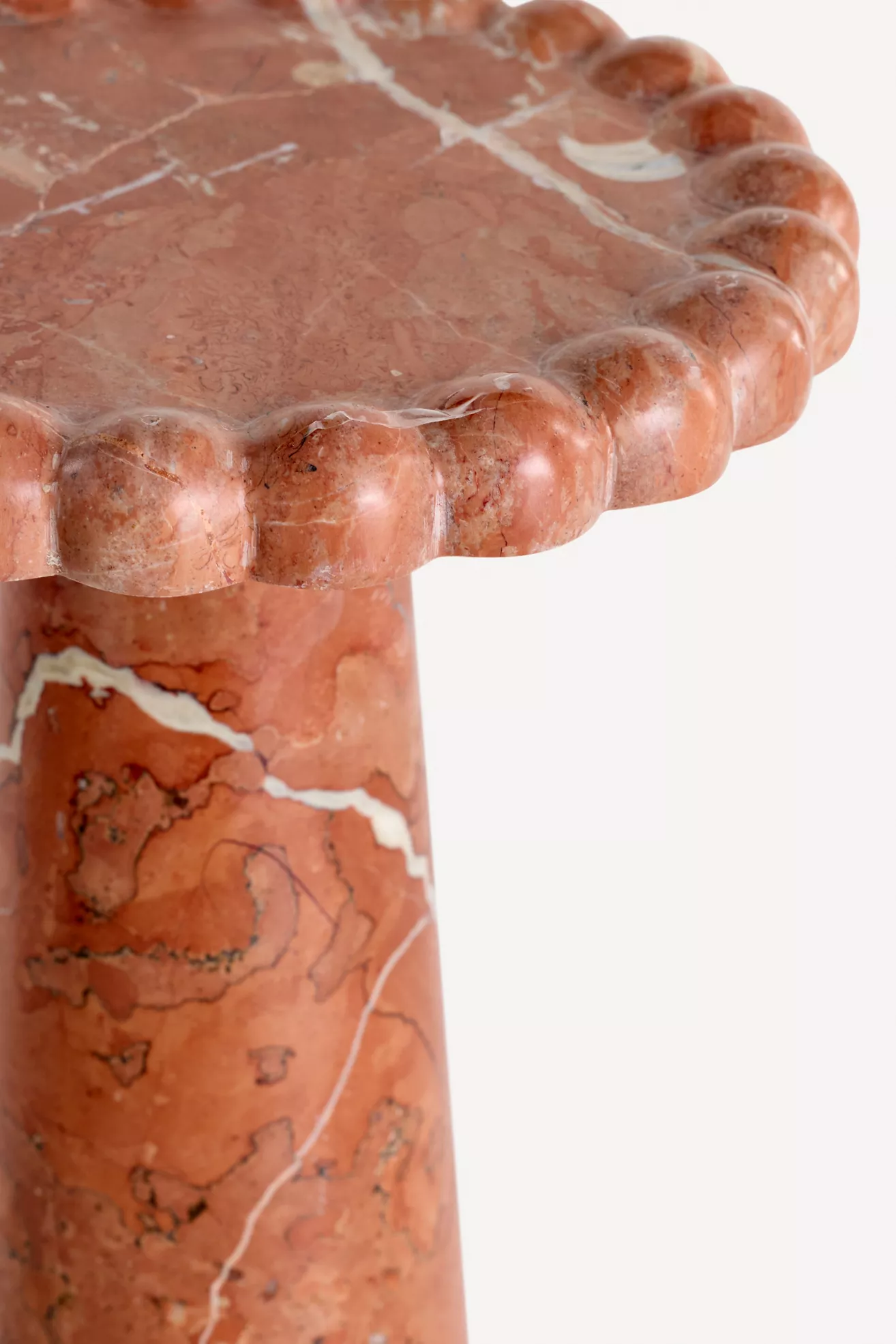 Lyla Marble Drink Table - thumbnail 6