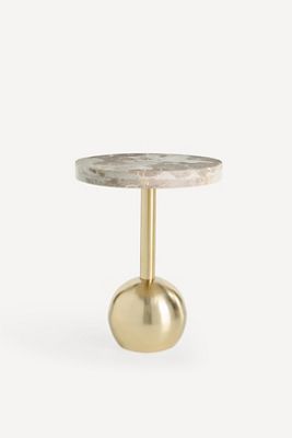 Ezra Marble Drink Table