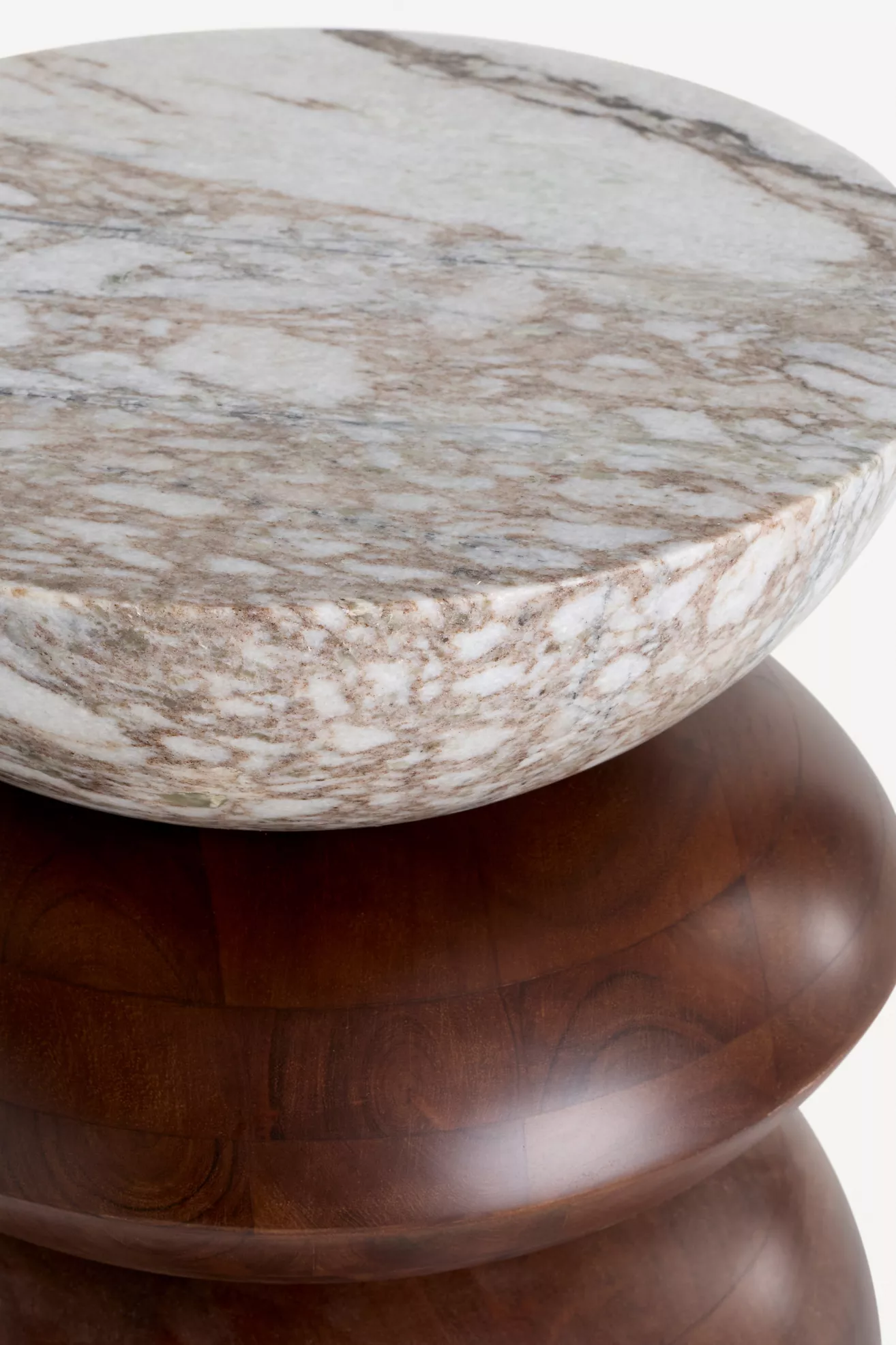 Lucas Marble Side Table - thumbnail 2