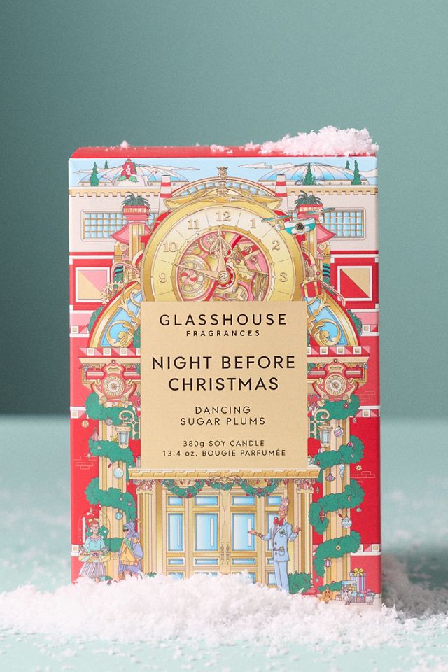 Glasshouse Floral Night Before Christmas Boxed Glass Candle #3