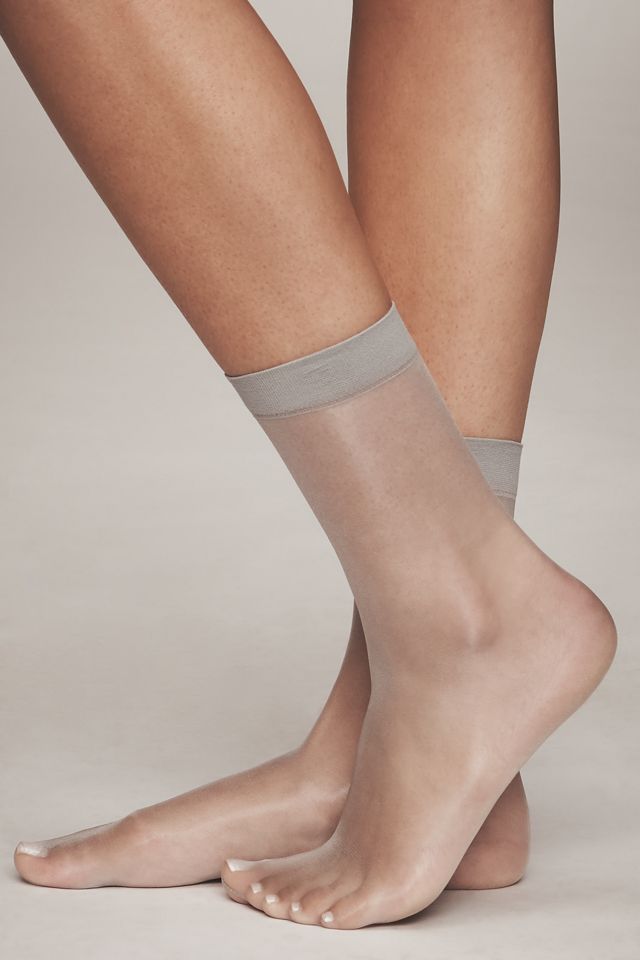 Lechery® Lustrous Silky Shiny Sheer Socks, Set of 2 #1