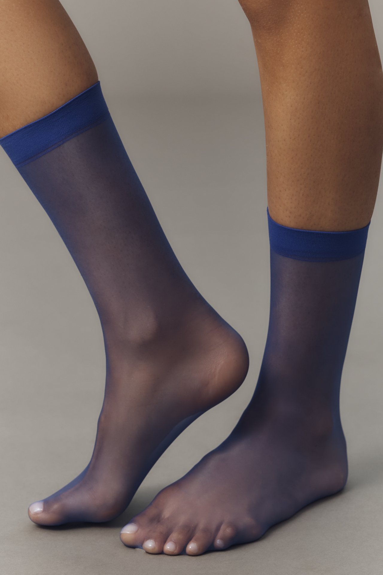 Lechery® Lustrous Silky Shiny Sheer Socks, Set of 2