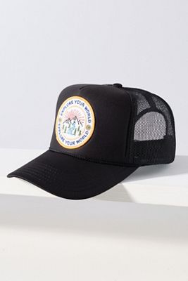Friday Feelin Explore Your World Trucker Hat
