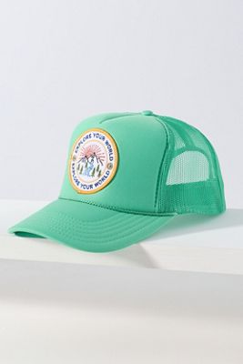 Friday Feelin Explore Your World Trucker Hat