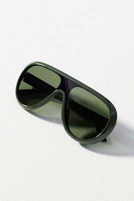 Eyeking Flat Top Translucent Aviator Sunglasses