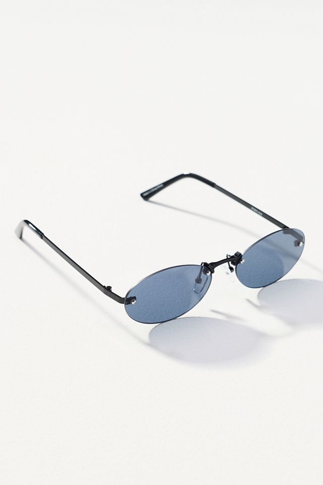 Eyeking Small Oval Metal Sunglasses #1