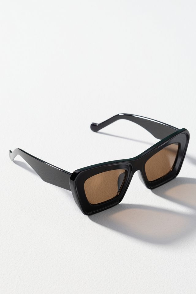 Eyeking Beveled Cateye Sunglasses #1