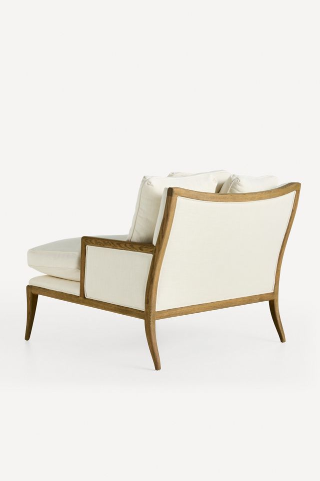 Florence Linen Blend Chaise #3