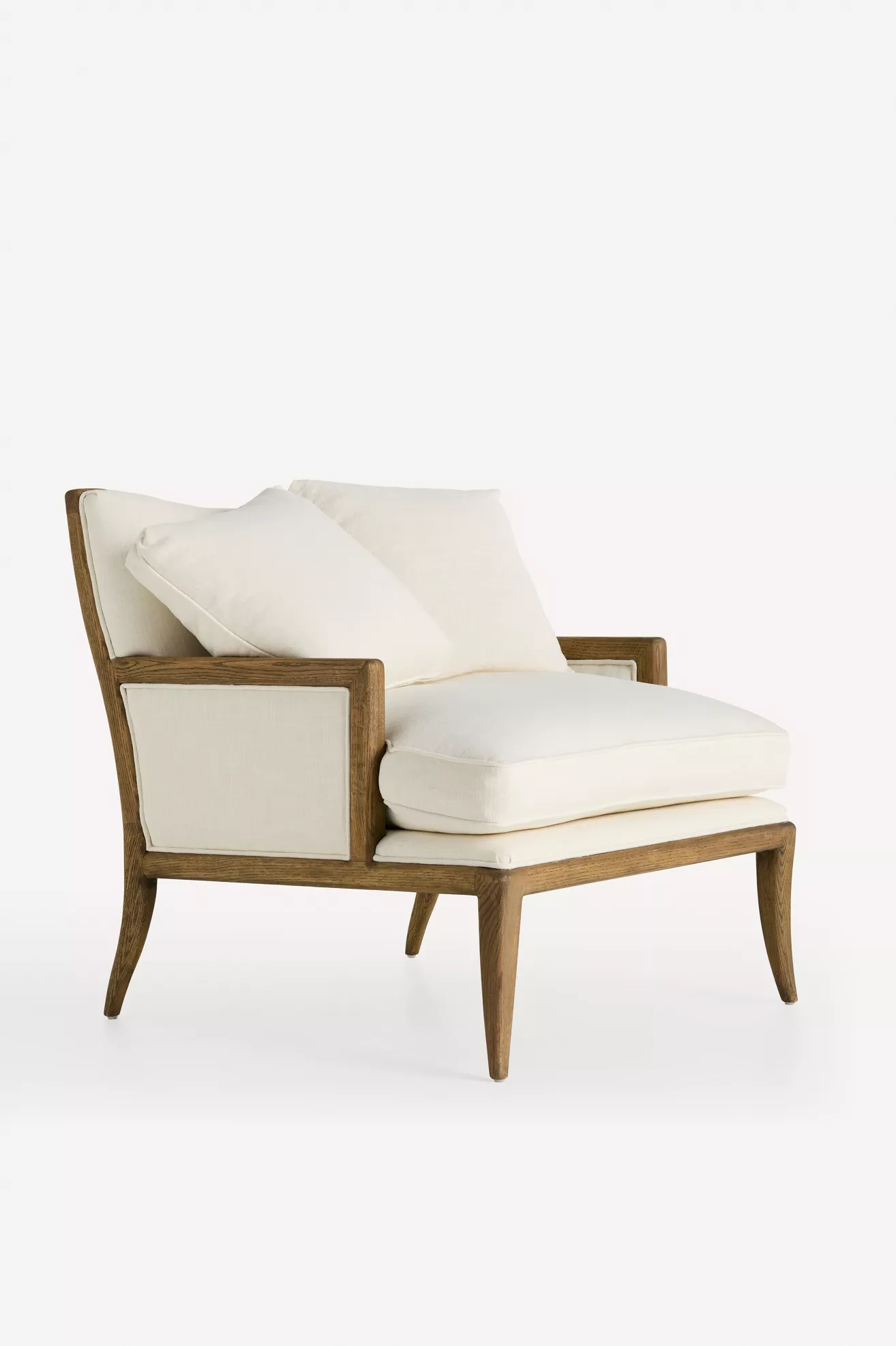 Florence Linen-Blend Chair - thumbnail 6