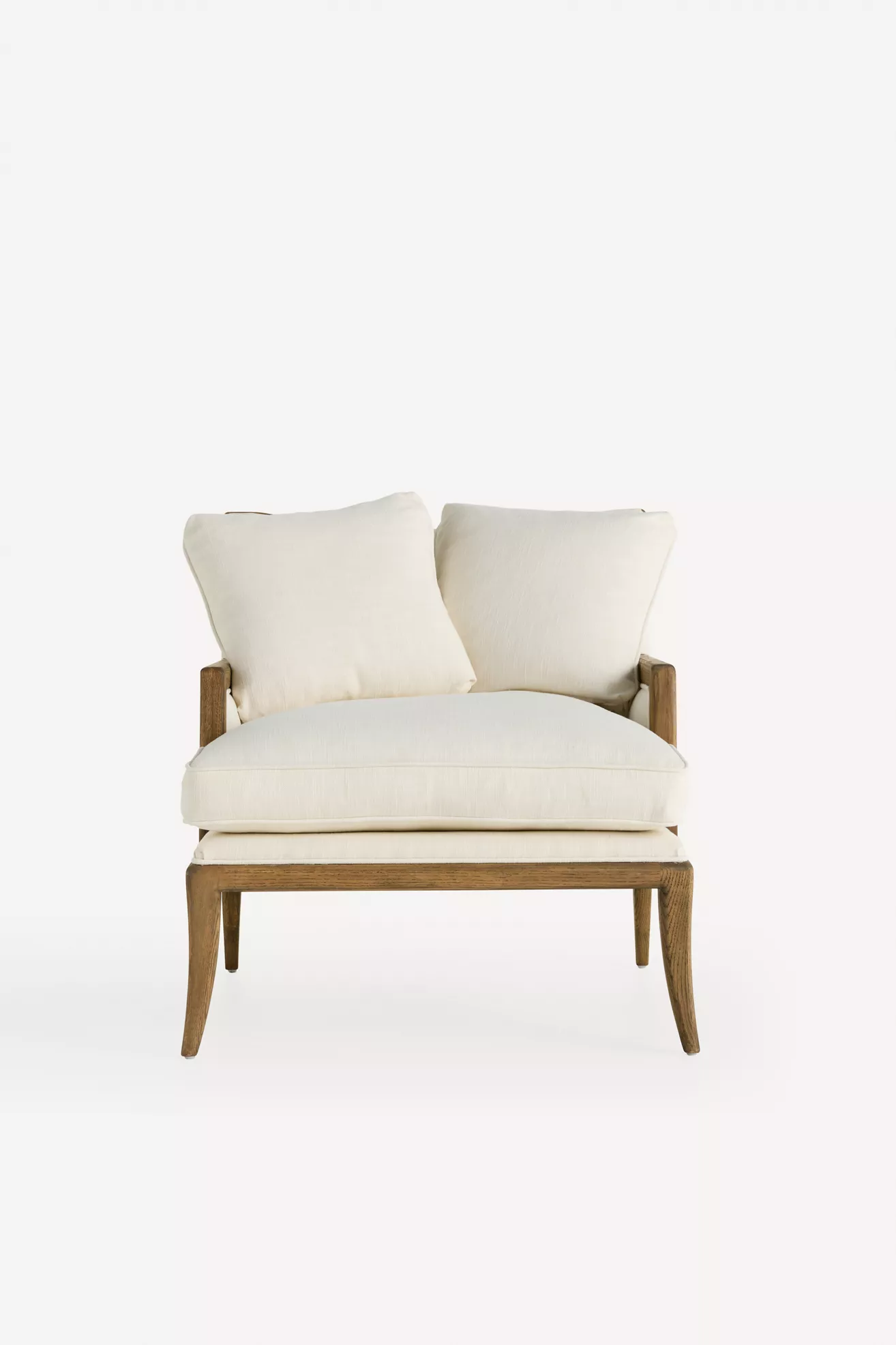 Florence Linen-Blend Chair - thumbnail 7
