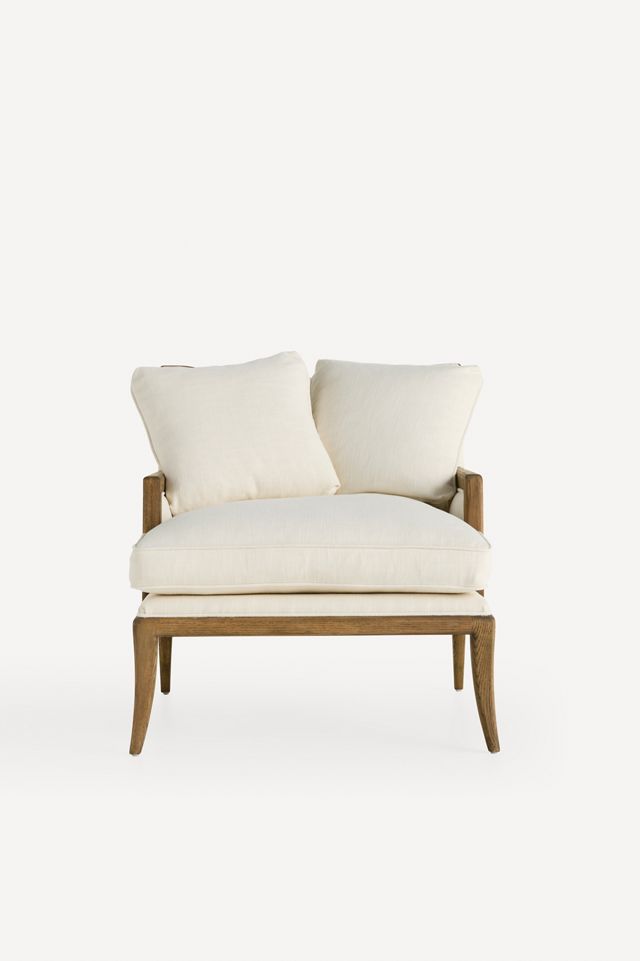 Florence Linen-Blend Chair #1