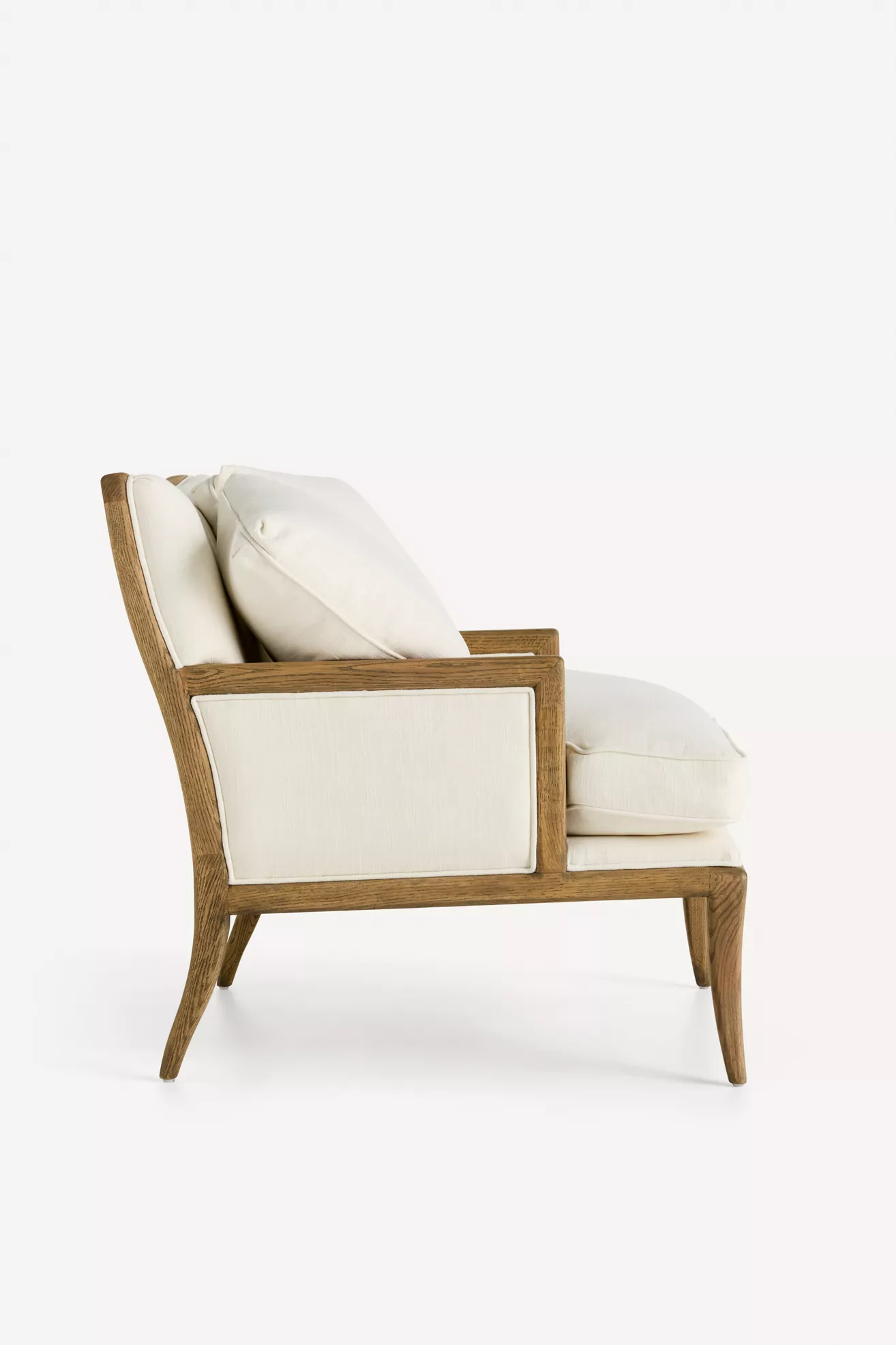 Florence Linen-Blend Chair - thumbnail 8