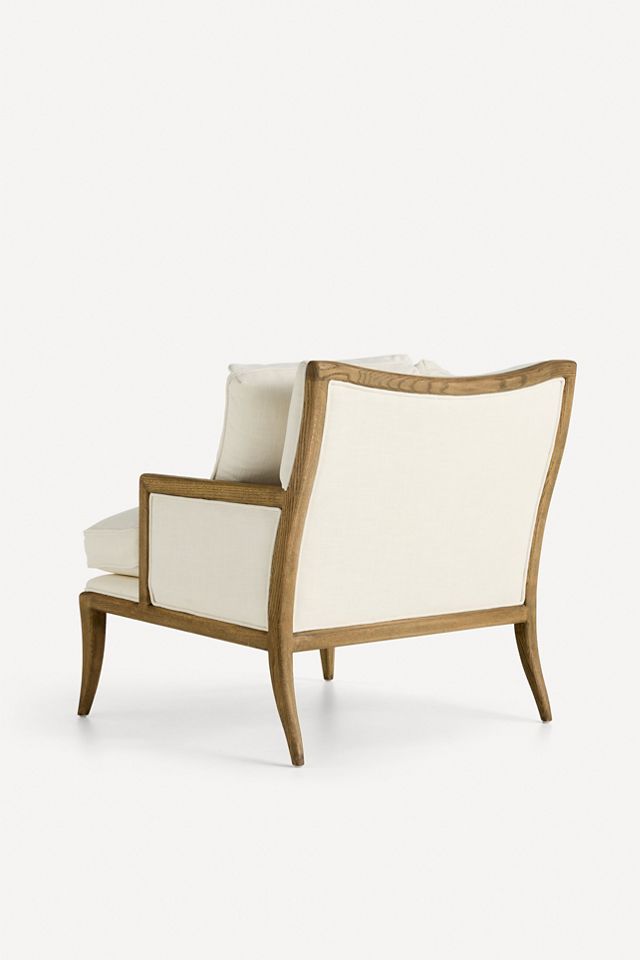 Florence Linen-Blend Chair #3