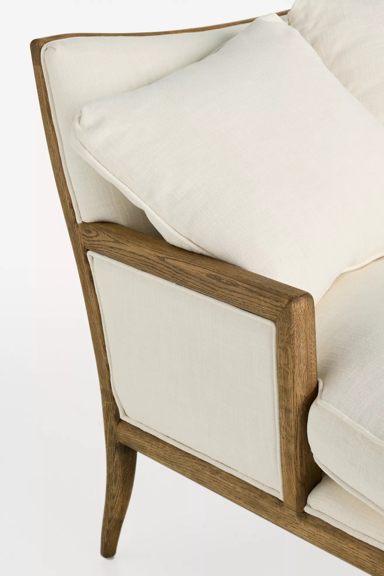 Florence Linen-Blend Chair - thumbnail 10