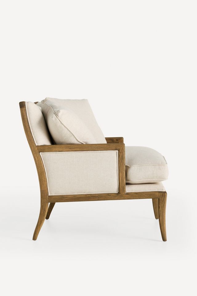 Florence Linen-Blend Chair #2
