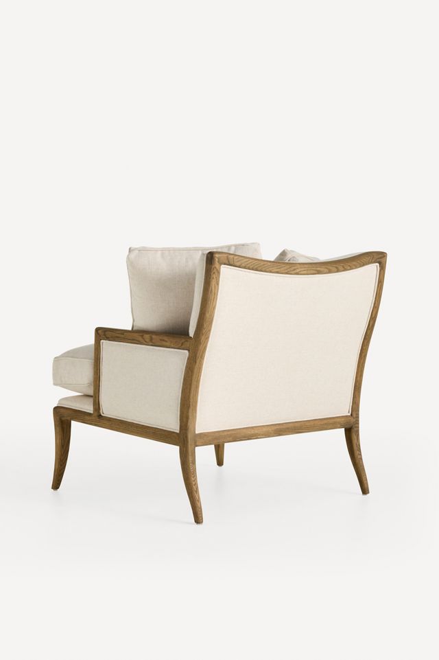 Florence Linen-Blend Chair #3