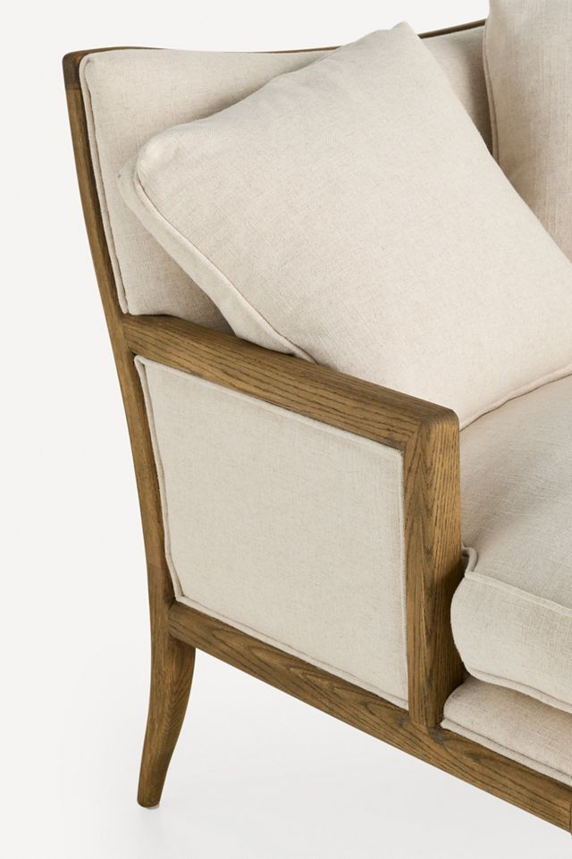 Florence Linen-Blend Chair #4