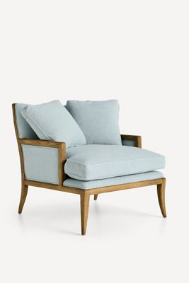 Florence Linen-Blend Chair