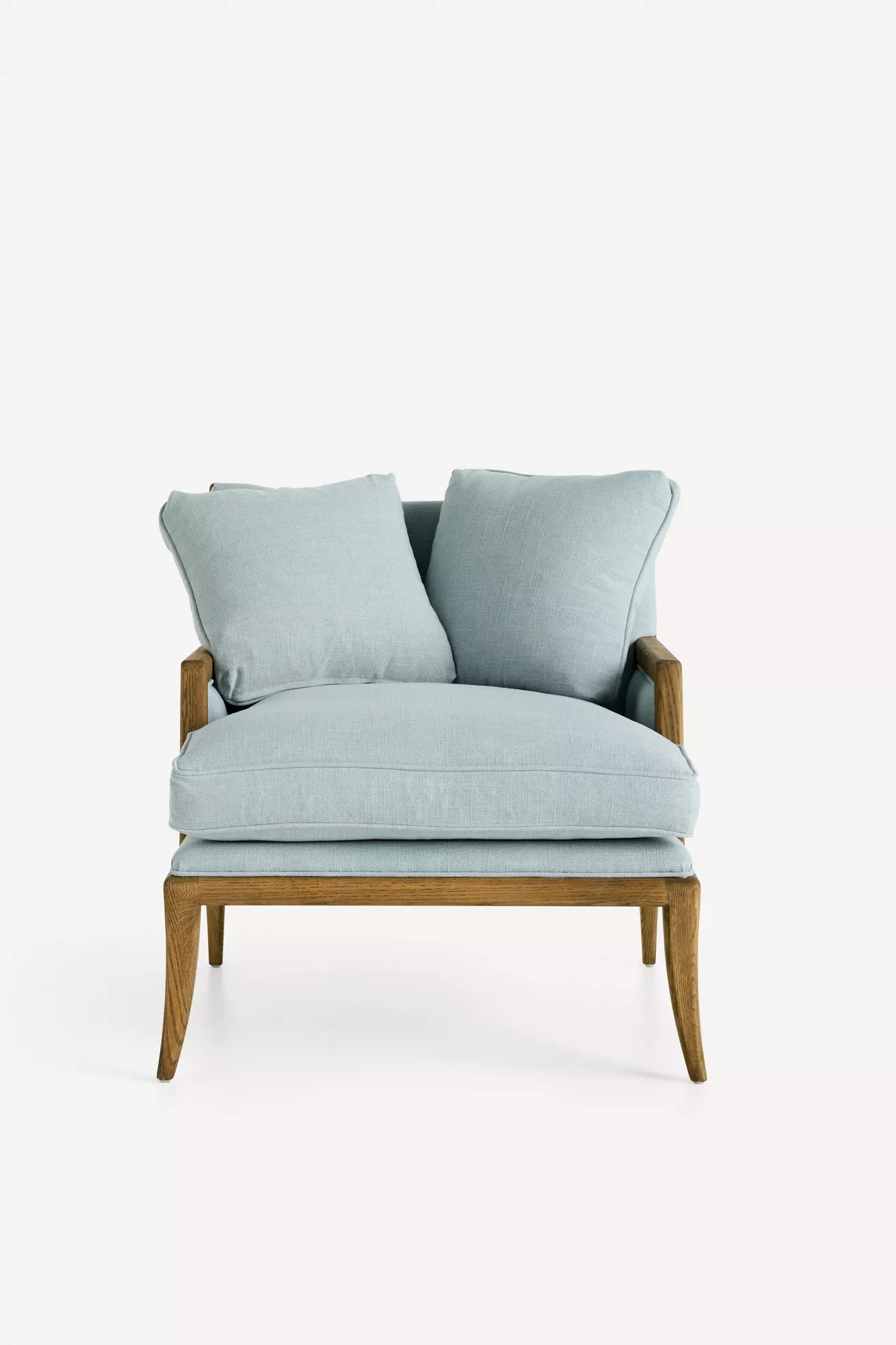 Florence Linen-Blend Chair - thumbnail 2