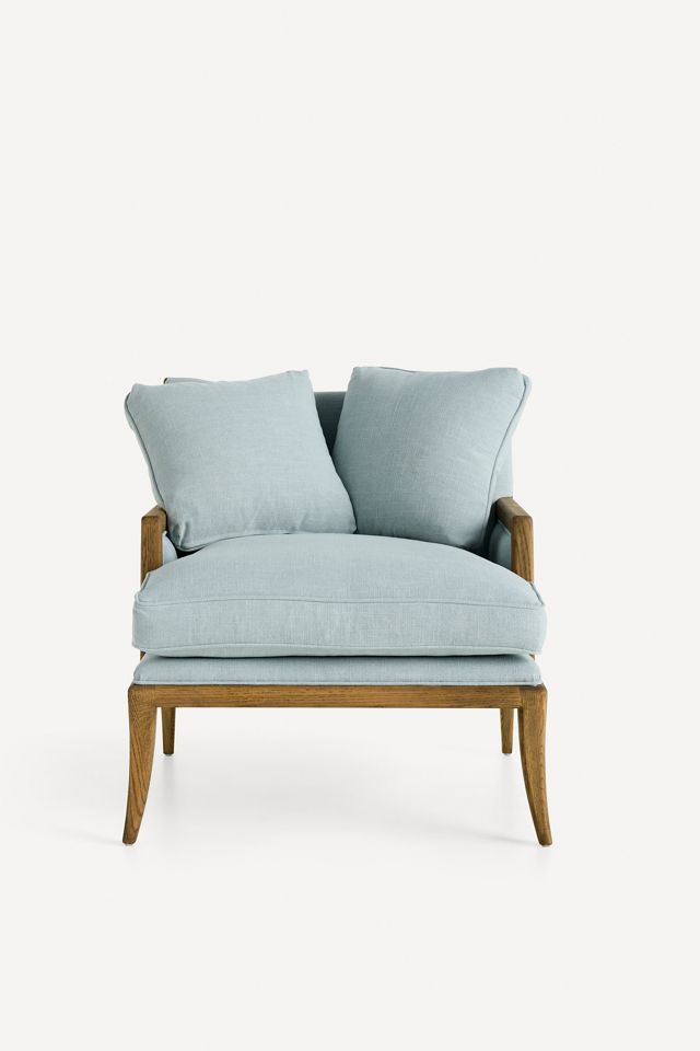 Florence Linen-Blend Chair #1