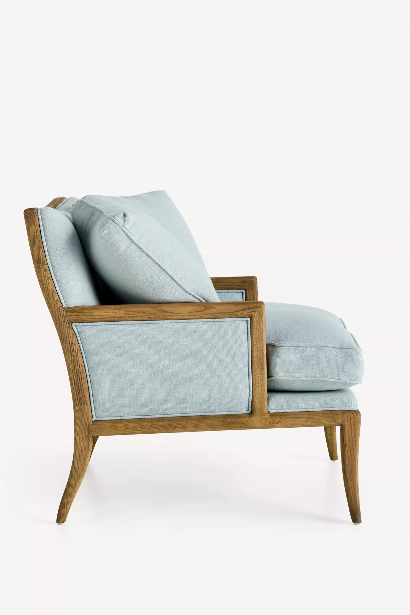 Florence Linen-Blend Chair - thumbnail 4