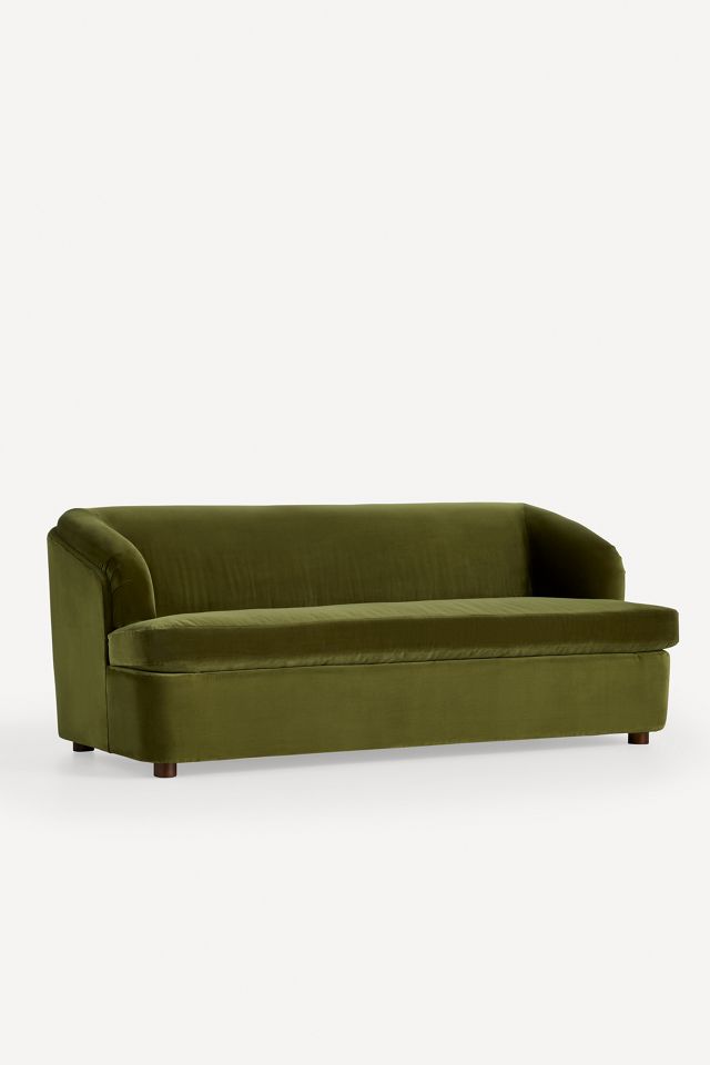 Athena Velvet Sofa Bed #2