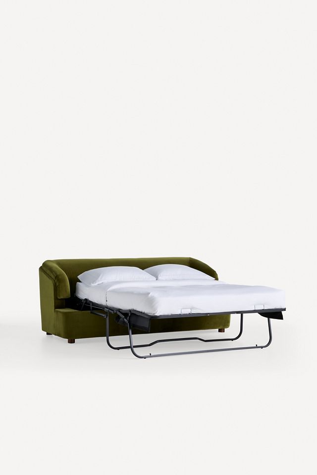Athena Velvet Sofa Bed #1