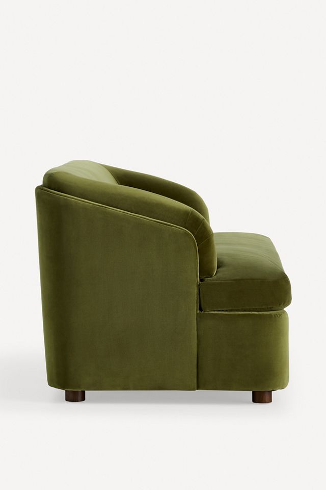 Athena Velvet Sofa Bed #3