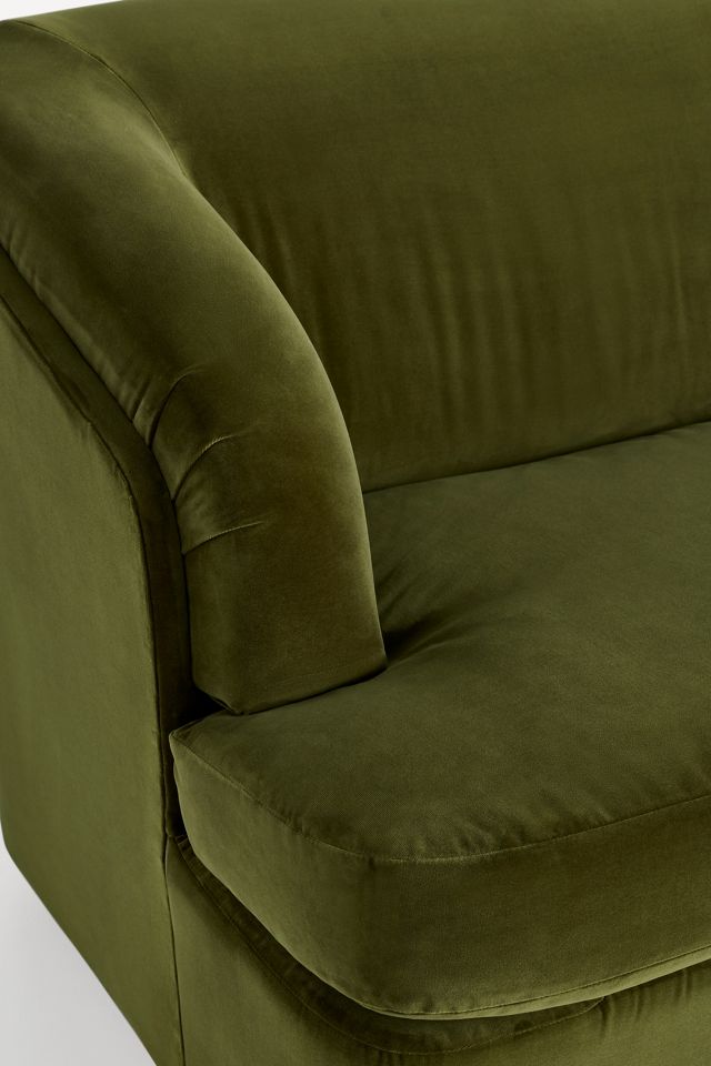 Athena Velvet Sofa Bed #5