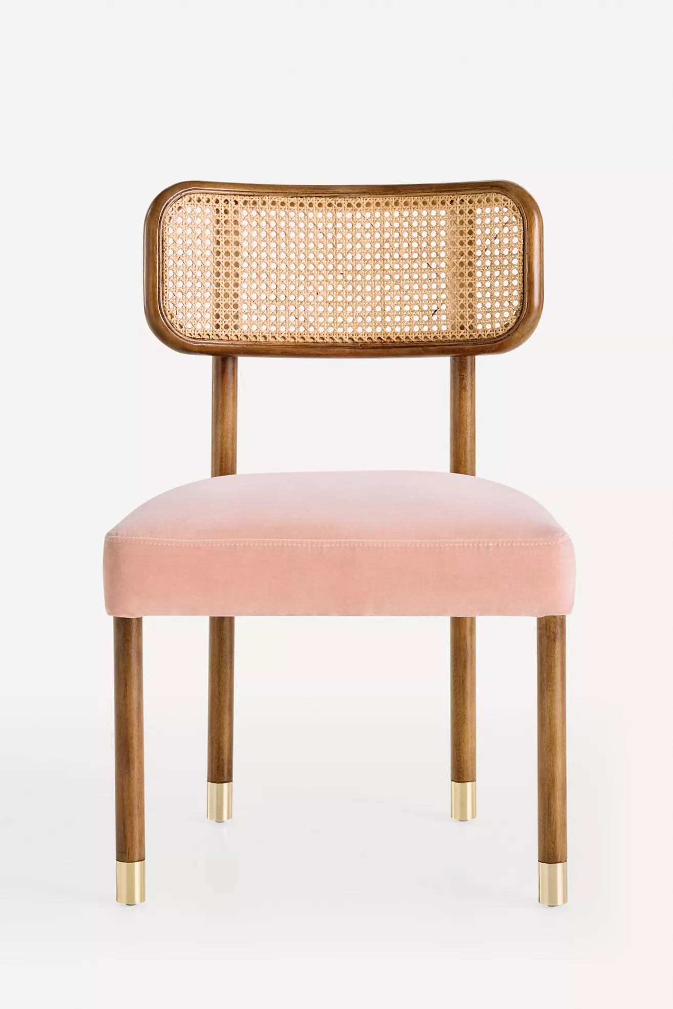 Heatherfield Velvet Dining Chair - thumbnail 2