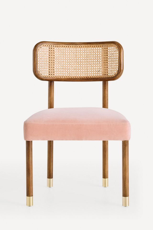 Heatherfield Velvet Dining Chair #1