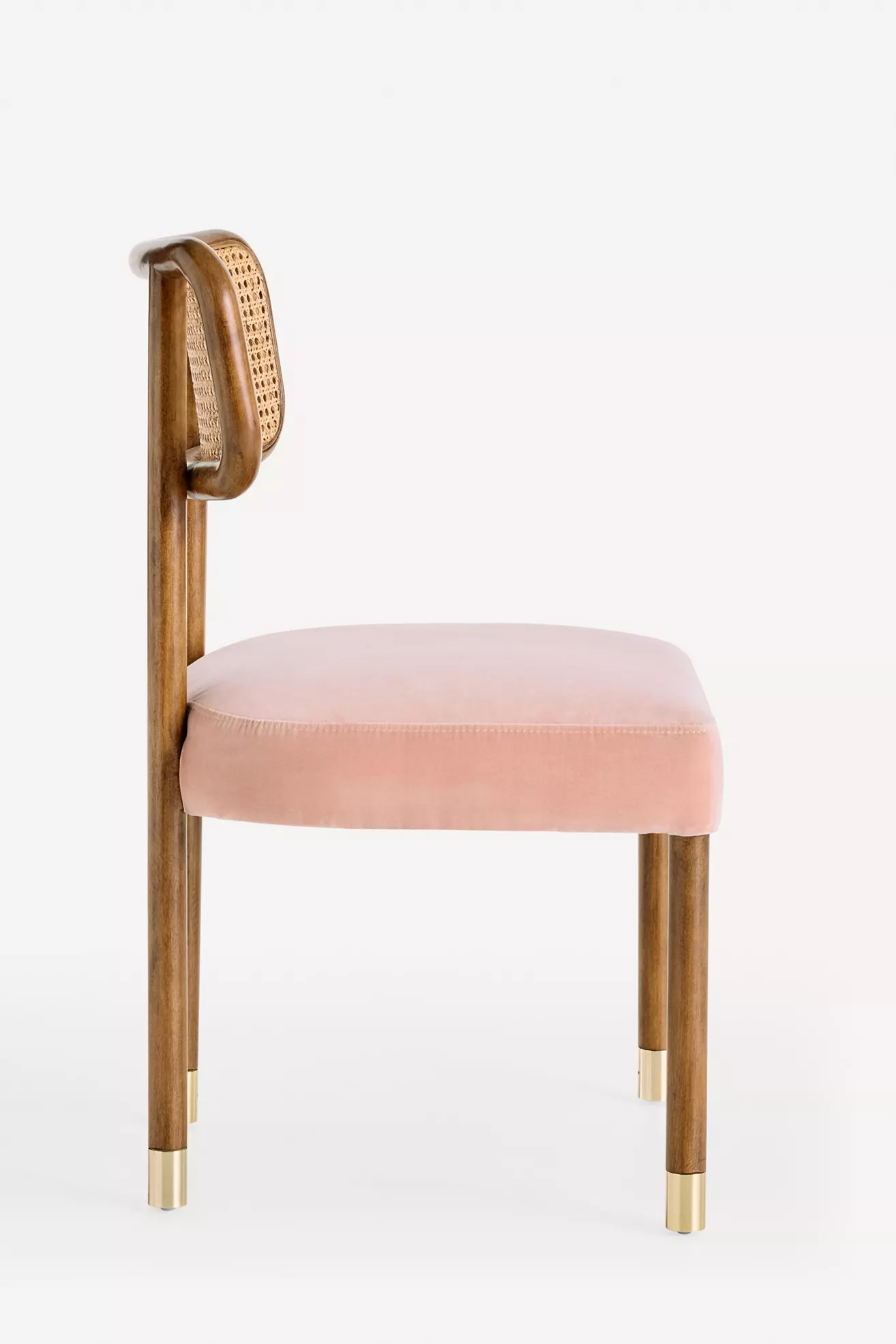 Heatherfield Velvet Dining Chair - thumbnail 3