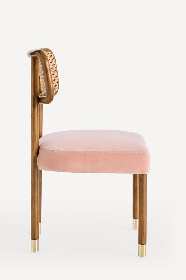 Heatherfield Velvet Dining Chair #2