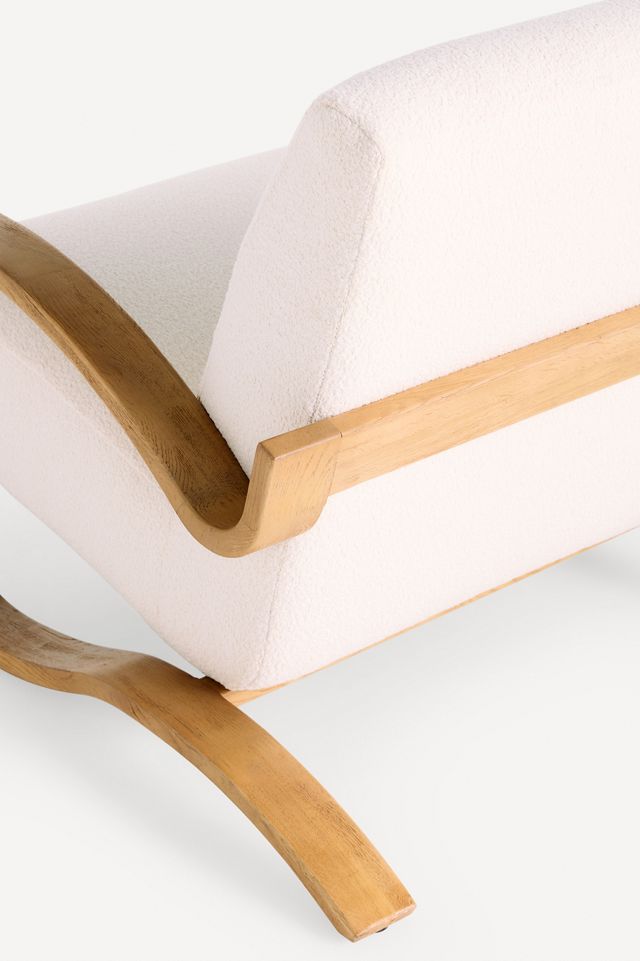 Herbin Wood Lounge Chair #5