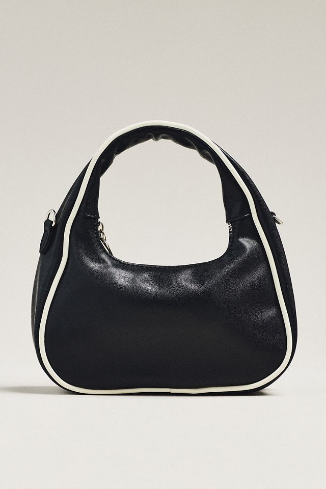 Melie Bianco Piped Mini Shoulder Bag #1