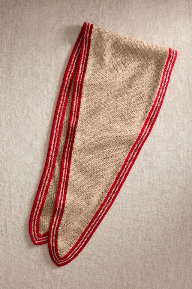 Spindle Knit Alpaca Scarf #1