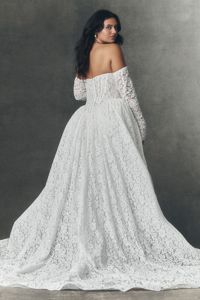 Anthropologie Weddings x Pronovias Arbela Strapless Wedding Gown #5