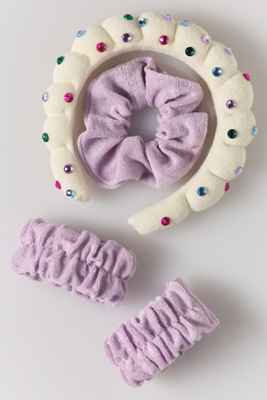 By Anthropologie Embellished Spa Set