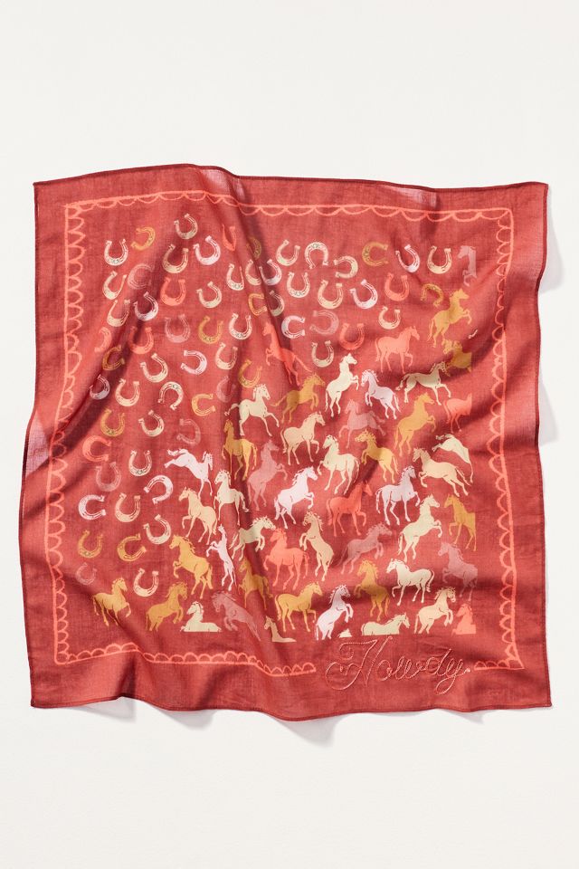Maeve Printed Bandana Scarf #1