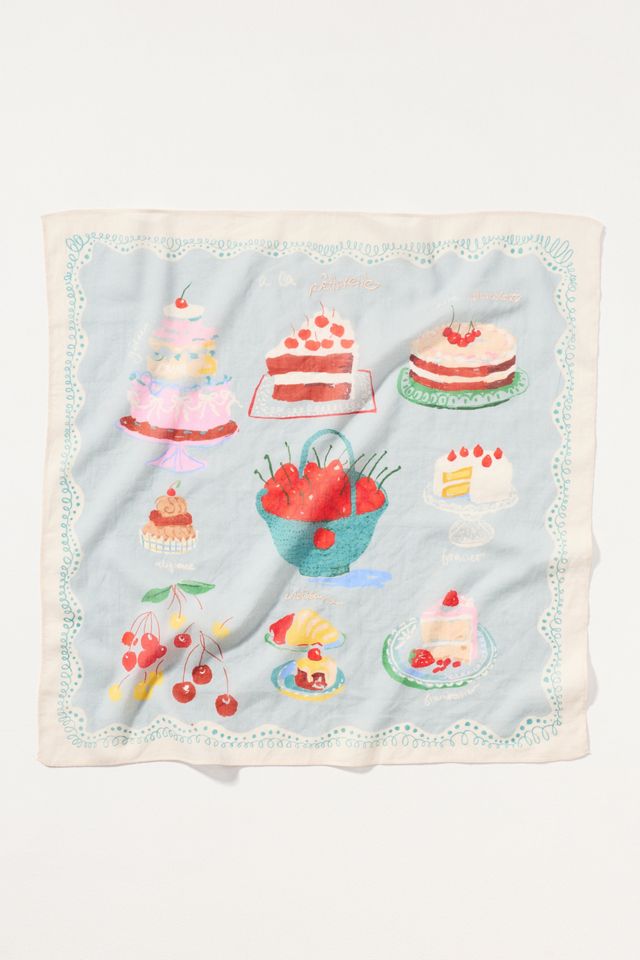 Maeve Printed Bandana Scarf #2