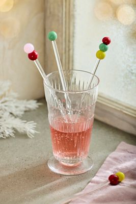 Gumdrop Drink Stirrers, Set of 4
