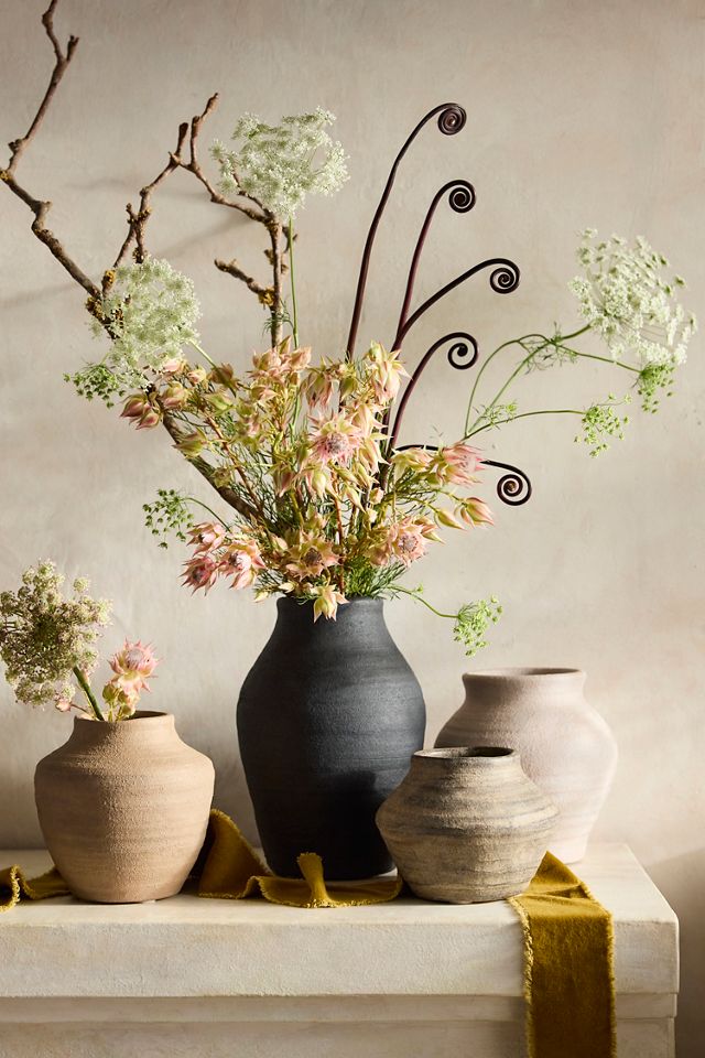 Raven Terracotta Vase #1