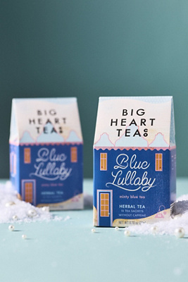 Anthropologie Big Heart Tea 10-count Tea Bags, Set Of 2 In Multi