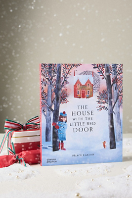 Anthropologie The House With The Little Red Door Hardcover Book In Multi
