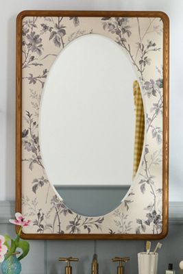 Alessia Patterned Portrait Mirror​